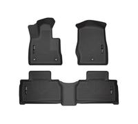 Husky Liners 99321 Weatherbeater Alfombrillas Coche, Tapetes para Piso de Asiento Delantero y Segundo para Ford Explorer 2020