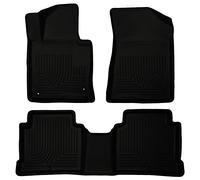 Husky Liners 99631 se Adapta a Hyundai Sonata Weatherbeater 2015-19 tapetes para Piso Delantero y Segundo Asiento, Color Negro