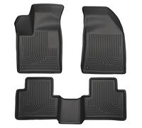 Husky Liners Compatible con Alfombrillas Delanteras y para Segundo Asiento Delantero y Segundo para Chrysler 200 2015-16, Negro, 99071