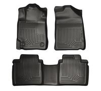 Husky Liners Custom Fit Frontal y Segundo Asiento Maletero para Suelo para Seleccione Toyota Camry Modelos (Negro)