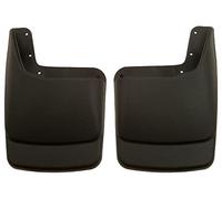 Husky Liners Custom Fit Molded Thermoplastic Rear Mudguard for Select Ford F-350/F-250 Models - Pack of 2 (Black)