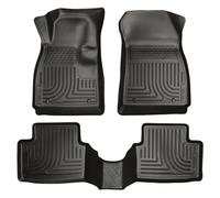 Husky Liners Weatherbeater 98291 - Alfombrillas para Chevrolet Sonic 2012-2020, Delantera y Segunda Fila, 3 Piezas, Color Negro