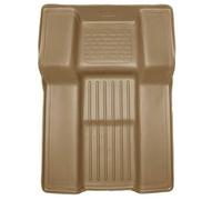 Husky Liners Weatherbeater Floor Mats | Fits 2007-2010 Cadillac Escalade, Chevrolet Tahoe & GMC Yukon | Walkway, 1-pc Tan - 81243