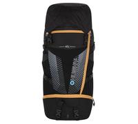 Husky Mochila de 40 l, ligera, resistente e impermeable, con mucho espacio de almacenamiento, sistema de confort y funda para lluvia para senderismo, senderismo y viajes, Negro , 40L, Para exteriores