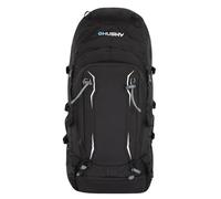 Husky Mochila de expedición de 70 l, ultraligera y resistente, con sistema de espalda ajustable, mucho espacio de almacenamiento y funda para lluvia para aventuras y viajes, Negro , 70L