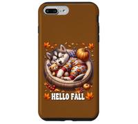 Husky Owner Must Haves Hello Fall Decor For Husky Lover Carcasa para iPhone 7 Plus/8 Plus