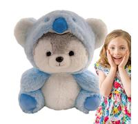 Husky peluche | Peluche transformado para mascotas creativas y lindas