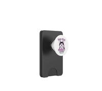 Husky Perro Divertido Ataque Pánico Loading Kawaii PopSockets PopWallet para MagSafe