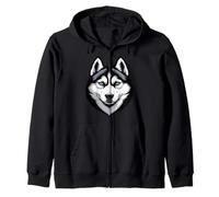 Husky Siberiano Sudadera con Capucha