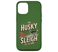Husky Sleigh Co - Huskies siberianos clásicos - Vintage Carcasa para iPhone 12/12 Pro