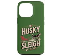 Husky Sleigh Co - Huskies siberianos clásicos - Vintage Carcasa para iPhone 13 Pro