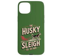 Husky Sleigh Co - Huskies siberianos clásicos - Vintage Carcasa para iPhone 15 Plus