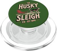 Husky Sleigh Co - Huskies siberianos clásicos - Vintage PopSockets PopGrip para MagSafe