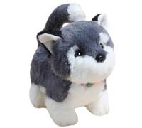 Husky Walking Dog Toy | Interactive Walking Dog Toy | Walking Dog Plush Toy | Husky Moving Toy, Walking Dog Plaything, Walking Husky Toy for Dogs, Dog Toy with Walking Action