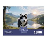 HuskyTop Ventas Puzzle Adultos 1000 Fragmentos | Cartón De Precisión Mascota Perro| Varios Temas Artísticos | Esencial para Superarse70x50cm/1000pcs