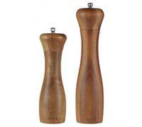 Husla 73911 Salt and Pepper Mill Set, Acacia Wood