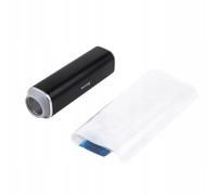 Huslog Envasadora al Vacío Portátil de Mano, Bomba Inalámbrica Recargable USB-C/USB-A, Succión Potente -65 kPa, Compacta y Ligera, con 5 Bolsas Reutilizables 21x22 cm, Ideal para Hogar y Viajes, Negro