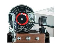 Husoiuy Ambientador de coche para mujer, jugador de récord, ambientador de coche, difusor de para coche, 360 rotaciones creativas, retro, aromaterapia, decoración para adultos, hombres y mujeres