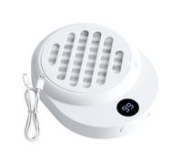 Husoiuy Aspirador De Polvo Para Uñas | Extractor Portátil Recargable - Extractor Inalámbrico,para Manicura y en Casa y Salón para Mujeres y Niñas