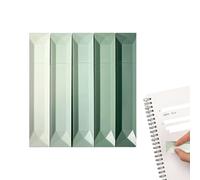 Husoiuy Barra de pegamento de doble cara, 5 unidades de cinta adhesiva de doble cara con rodillo para accesorios de diario | Rodillo de pegamento - Para diario, fijación de fotos, papel, carteles