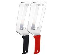 Husoiuy Cortador De Patatas - Rallador Manual Para Vegetales - Cortadora De Alimentos De Acero Inoxidable Doble Capa Para Preparar Ensaladas Repollo Comidas Caseras Cocina Camping Chefs