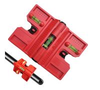 Husoiuy Nivel Pequeño Herramienta | Regla Horizontal Plegable Magnética | Nivel para Tuberías | para Construcción Fontanería Exterior Reparación Solería Carpintería Taller Reforma Hogar Pared