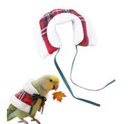 Husoiuy Ropa para Aves,Ropa de Navidad Linda y Ajustable, de Vacaciones a Rayas para Animales Pequeños - para Ardilla Chinchilla Gerbo Erizo Gatito Invierno Exterior Fiestas Halloween