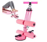 Husoiuy Soporte de pie para máquina de sit up - con ventosas para ejercicios abdominales y soporte de pie sentadillas | Ayuda de entrenamiento para abdominales y dispositivo muscular central para
