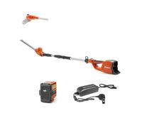 Husqvarna 120iTK4-H - Cortasetos telescópico con batería y cargador | 36 V inalámbrico, cuchillo de 50 cm, 2800 cortes/min