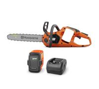 Husqvarna 435i Motosierra de batería, motosierra eléctrica inalámbrica de 16 pulgadas con batería y cargador incluido