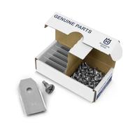 Husqvarna 577606505 - Cuchillo de carbono extra fuerte (45 unidades) | Cuchillas de repuesto originales para todos los Automower
