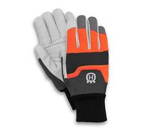 Husqvarna 579 38 02-08 guante de seguridad Gris, Naranja Cuero, Polipiel, Neopreno 1 pieza(s) - Guantes de seguridad (Gris, Naranja, Cuero, Polipiel, Neopreno, Específico, 1 pieza(s), 2 pieza(s))