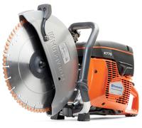Husqvarna Amoladora Angular K 770 Gasolina 14" Tacti-Cut S50 + Hormigón 350