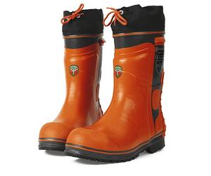 Husqvarna Botas Funcional 24 Arborista Sierra Cadena Protección Seguridad - Naranja, 43 EU