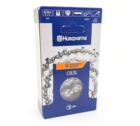 Husqvarna Cadena de tierra cuadrada de dientes de corte X de 28 pulgadas C83SK 3/8 pulgadas, 0.50 pulgadas