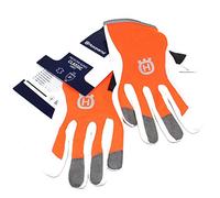 Husqvarna® Classic - Guantes de trabajo de cuero protectores ligeros (talla 7) - Excelente agarre y comodidad