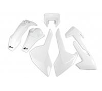 kit de plástico careno Husqvarna TX TE FE 125 250 300 350 450 2017 - 2019 blanco
