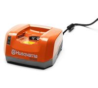 Husqvarna QC330 40V Lithium Ion Battery Charger for Husqvarna 40V Lithium Ion Batteries, with Energy-Save Mode to Conserve Energy, Orange