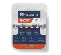 Husqvarna X-Cut S93G - Cadena de motosierra de 18 pulgadas, paso de 3/8 pulgadas, calibre de 50 pulgadas, 62 eslabones de transmisión, reemplazo de cadena de motosierra 350i