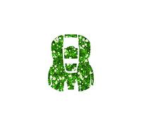 Husqvarna Zenoa - Kit de calcomanías para cortacésped robot S-FLOWER Flower Automower 305 Dress Up Sticker 599294701 verde