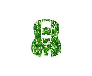 Husqvarna Zenoa - Kit de calcomanías para cortacésped robot S-FLOWER Flower Automower 305 Dress Up Sticker 599294701 verde