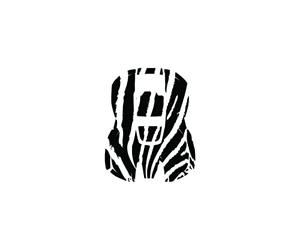 Husqvarna Zenoah Robot - Kit de calcomanías para cortacésped ZEBRA Zebra Automower 305 Dress Up Sticker 5992294901 Blanco Negro