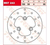 HUSSAR 50 / OLIVER 50 Disco De Freno Delantero TRW - MST243