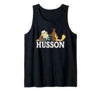 Husson University Eagles Baldwin Eagle Mascot Camiseta sin Mangas
