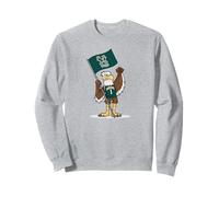 Husson University Eagles Baldwin Eagle Mascot Sudadera