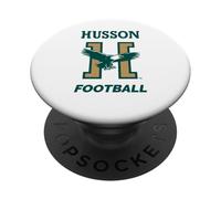Husson University Eagles Husson Football PopSockets PopGrip Adhesivo