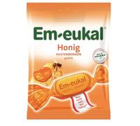 Hustenbonbons Honig- Bonbons allemagne saveur classique, confiserie traditionnelle au goût frais et agréable, recette originale suisse, paquet familial - Compatible avec Em-Eukal - 75g