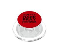Hustle Hard Emprendedor Orar Fe Negocios Motivación PopSockets PopGrip para MagSafe