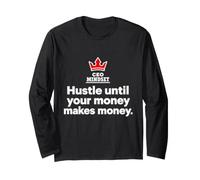 Hustle hasta Que su Dinero Gane Dinero - CEO Mindset Manga Larga