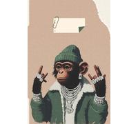 Hustle Monkey Notebook: Hip-Hop Inspired Journal for Motivation & Creativity: A Cool and Stylish Notebook for Entrepreneurs, Rappers, and Streetwear Lovers